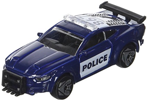 Preisvergleich Produktbild Majorette 203111007 - Transformers M5 Barricade , Miniaturfahrzeug, Spielzeugauto mit Freilauf, Die-Cast, 1:64, 6cm