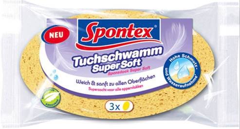 Preisvergleich Produktbild Spontex Tuchschwamm super soft 3er