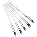 ACEVIVI Professional 10pcs Premium Synthetic Kabuki Makeup Brush Set Foundation Blending Cosmetic Brushes Essential Kit