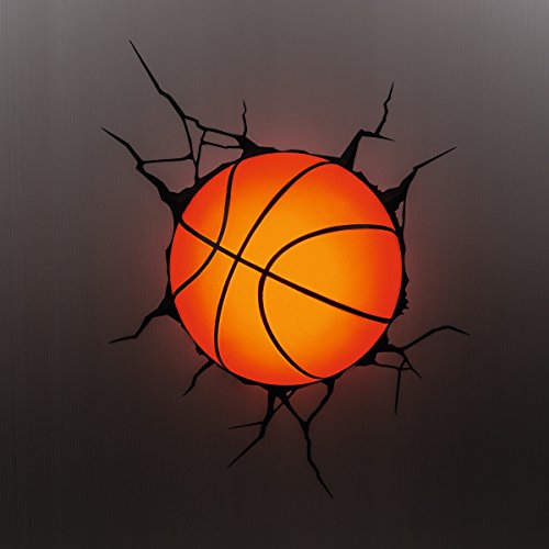 3DLightFX Wandleuchte Wandtattoo Lampe BASKETBALL - 4