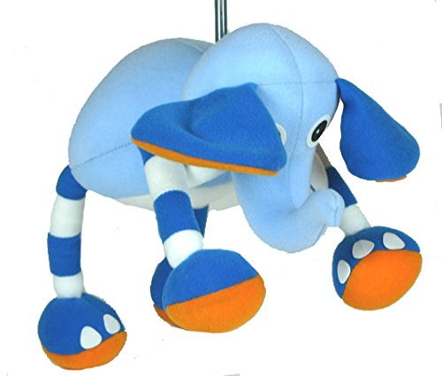 Blue Baby Elephant Spring Decoration