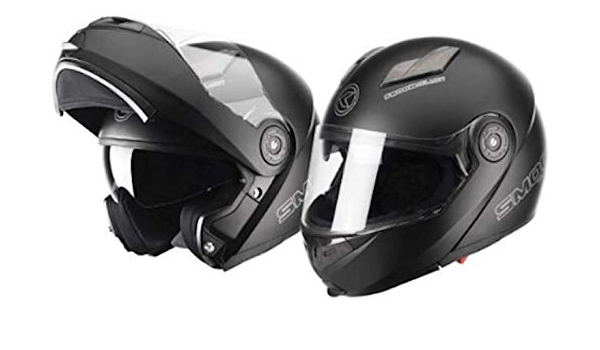 SMOOK - Casco modulare Black Jack by (Nero, S) : Amazon.it: Auto e Moto