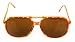 Produktbild Hindsight Vintage Hirst Sonnenbrille - Aviator - Für Männer - Schildpatt