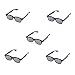 Generic 5 Pairs Passive Circular Polarized Lens 3D Glasses for DVD Movie Game TV Monitor Black RS.425.00