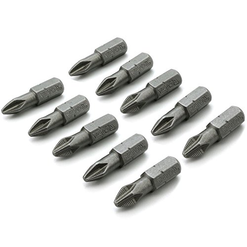 Yato yt-04752 Bit 10-teilig Schraubendreher PH2 x 25 mm S2
