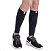 Produktbild Bracoo Sport Wadenbandage | Beinlinge für Leistungssteigerung, Prävention und Regeneration beim Sport | Kompressionsstulpen für eine höhere sportliche Leistung | schwarz | M