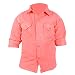 Ice Blue Baby Baby Casual Cotton Carrot Shirts (CARRT210020_Carrot_6-12 Months) RS.399.00