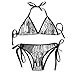 Produktbild Hipiyoled Damen Krawatte Seite Bottom Push Up Gepolsterte Top Triangle Bikini Badeanzug 7