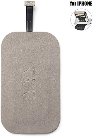 HANDSOME Lightning QI Receiver for iPhone 7 / 7Plus Ultra Thin Low Heat Apple USB Charger Pad Receiver for 5S/5/5C/6S/6Plus/6S Plus