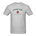 Produktbild Herren's Jameson Logo Short Sleeve T Shirt Grey Large