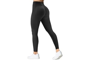 TAYOEA Ladies Gym Flegings Scrunch Butt Sport Leggings Senza Cuciture Pantaloni Sportivi in ​​Vita Ad Alta Vita