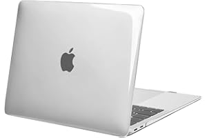 MOSISO Funda Compatible con MacBook Air 13 Pulgadas M1 A2337 A2179 A1932, Protectora Dura Plástico Cubierta Carcasa para MacBook Air M1 13.3 2021 2020 2019 2018 Retina Touch ID, Cristal