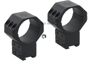 Vector Optics höhenverstellbare Montage für Zielfernrohre mit 25,4mm, 30mm und 34mm Tubus/für 11mm Dovetail und 21mm Picatinny/Weaver aus hochwertigem Aluminium