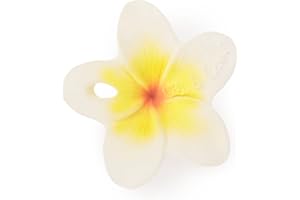 Oli & Carol - Jouet de Dentition en Caoutchouc Naturel, Hawaii the Flower,
