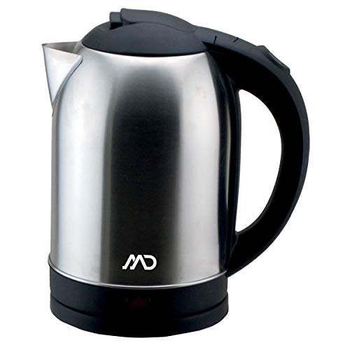 MD HOMELECTRO MK-7920 Bouilloire sans Fil INOX 1.7L
