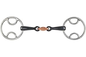 Shires Mors Double Brisure en Fer Doux - Autre - 14,0 cm