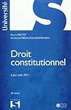 Droit constitutionnel - 30e éd.: Université