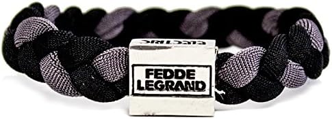 Fedde Le Grand Charity Woven Wristband - Charcoal, One Size