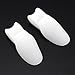 1 Pair Silicone Toe Gel Bunion Stretcher Protector Corrector Straightener For Foot Pain Ease
