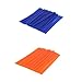MagiDeal 144 Pcs Universal Motocross Wheel Rim Spoke Wraps Skins Cover Orange+Blue RS.1050.00