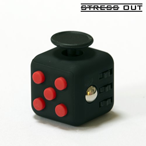 Stress Out Stress Cube, Anxiety Cube, Fidget Cube (Red) Stress Out Stress Cube, Anxiety Cube, Fidget Cube (Red)