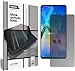 Price comparison product image dipos I Privacy Filter for Huawei Mate 20 X Screen Protector Anti-Spy 4-Way Protection