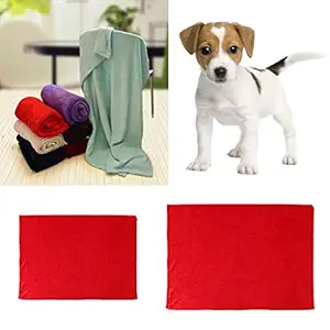 VMS INDIAPremium Fluffy Pet Blanket - Coral Velvet Comfortable Dog Blanket S