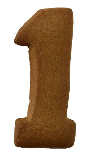 Birkmann Ausstechform Zahl 1, 6 cm, Edelstahl - 3