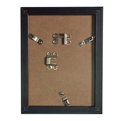 Giftgarden 10er Holz Bilderrahmen Set MIT Passepartout 10×15 - 5