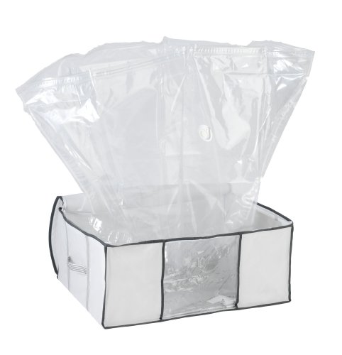 Wenko 7450022100 Vakuum Soft Box L, 65 x 25 x 50 cm, weiß, Polypropylen - 2