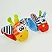 YISET Infant Baby Soft Toy Wrist Rattles Socks Developmental Sozzy-hot 4pcs
