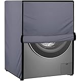 Stylista Washing Machine Cover Compatible for IFB 6.5 kg Senorita Aqua SX Front Load Dark Grey
