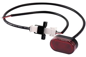 SCOOTER REPAIR Luz de Freno Led Roja & Cable Bateria para Xiaomi 365, Pro1 & Compatibles y Genericos