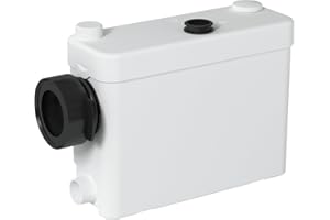 SFA 0017, Trituratore da incasso per montaggio a parete SaniPack, bianco - 17