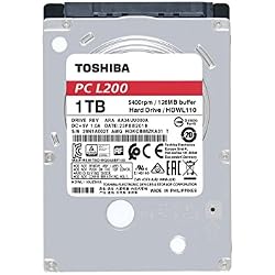 Toshiba L200 - Disco Duro de 1 TB para portátiles/PC (2.5", 7 mm)