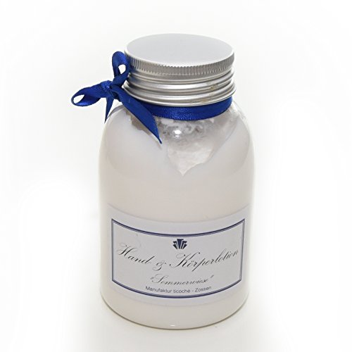 Preisvergleich Produktbild Premium Natur Körperlotion / Bodylotion 240 gr. "Sommerwiese" - 100% natürliche Inhaltsstoffe - Made in Germany