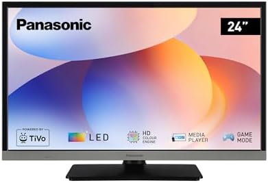 Panasonic TB-24S40AEZC, Serie S40 24 pollici Smart TV LED HD, TiVo, Controllo Vocale Google e Alexa, Game Mode, Media Player, HDR, HDMI, WLAN
