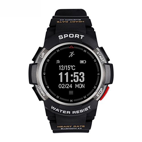 jintime Sport F6 Smart Watch Bluetooth 4.0 Waterproof Sports Smart Watch SmartBand Heart Rate Monitor