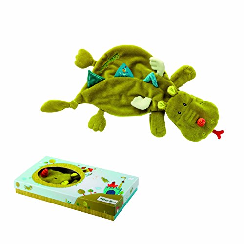 Preisvergleich Produktbild Lilliputiens 86389 - Drache Walter, Kuschelhandpuppe
