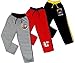 JUSTICE LEAGUE BOYS FLEECE TRACKPANT PACK OF 3 RS.799.00