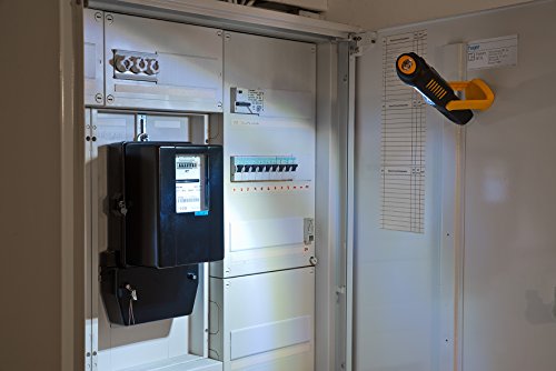 Brennenstuhl LED Taschenlampe mit Batterie / SMD LED Handleuchte mit 8 + 1 hellen SMD-LEDs (4 Stunden Leuchtdauer, drehbarer Haken, Magnet) Farbe: schwarz/gelb - 7