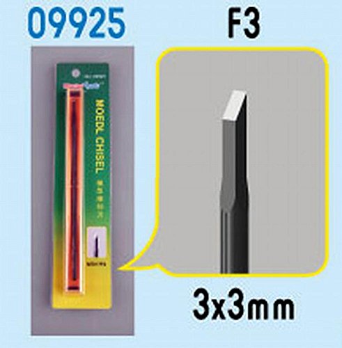 Preisvergleich Produktbild Trumpeter 09925 Werkzeug: F3 Meissel, 3 x 3 mm