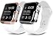Produktbild Ozaki OC621B O!Coat Wardrobe+ 2-in-1 Schutzhüllen Set für Apple Watch Sport (Lady Edition, 38 mm, 0,5 mm dünn, 0,5 g leicht) gold/silber