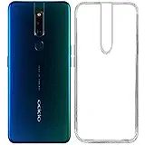 Plus Ultra Clear Transparent Flexible Soft TPU Slim Back Cover for Oppo F11 Pro