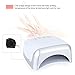 Nail Dryer - PrettyGal 60W UV / LED Nail Lamp with 4 Timer Setting High Power Manicure Tool CCF / LED Dual Purpose for Nail Gel Polish with UK Plug