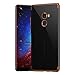 Produktbild BLUGUL Xiaomi Mi Mix 2 Hülle, Electroplating Coloring, Crystal Clear Transparent Schutzhülle, Ultra-Dünn Case, Weiche TPU Silikon Cover für Xiaomi Mix 2, Roségold