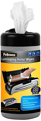 Fellowes 5703701 Reinigungstücher für Laminatorrollen, 50 Tücher