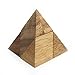 Produktbild Dilemmata Mini Pyramide, Pyramiden Puzzle 5-teilig Holz Puzzle Knobel IQ-Spiel
