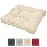 Beautissu Loungekissen XLuna Sitzkissen für Rattanmöbel Gartenmöbel Lounge Dickes Polster 70x70x10 cm in Natur in verschiedenen Größen und Farben Beautissu Loungekissen XLuna Sitzkissen für Rattanmöbel Gartenmöbel Lounge Dickes Polster 70x70x10 cm in Natur in verschiedenen Größen und Farben