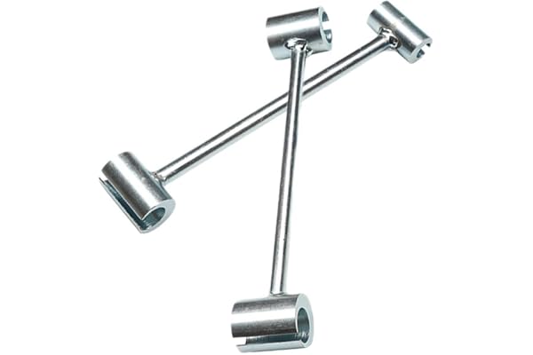 Yuanpgky Clé de Réglage de l'Écart des Charnières, Outil de Réparation et Réglage de Charnière de Porte 8-25 mm, Ajustable (8-19 mm)
